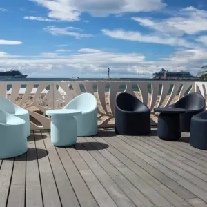 Modern Stuhl Bay Indoor – Outdoor Serralunga – Bild 11