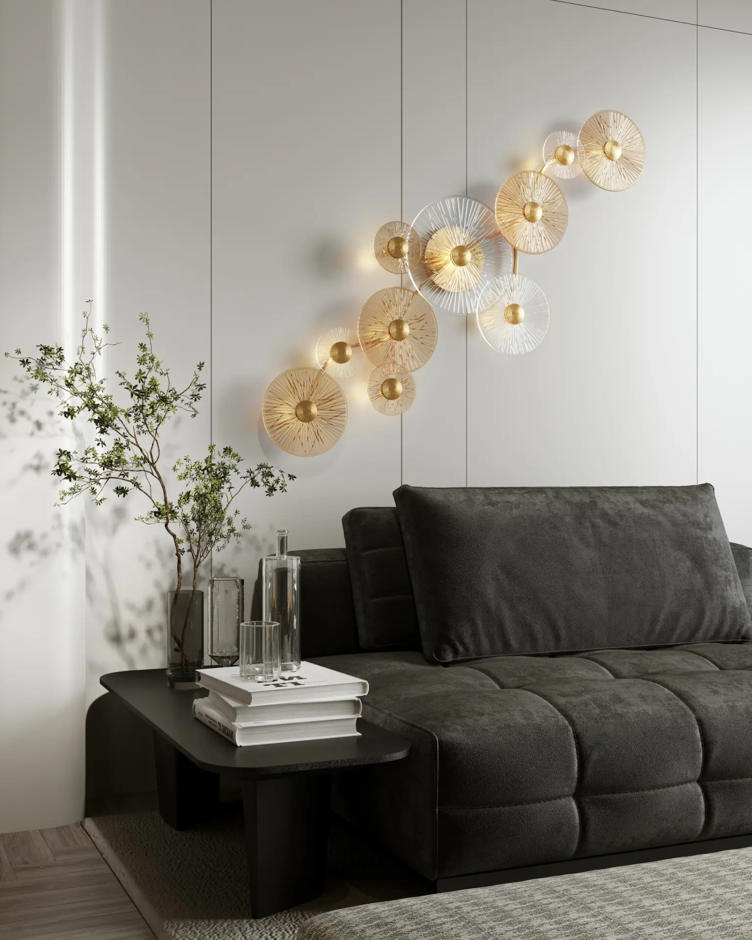 Moderne Wandleuchte Allure 10L – Bild 2