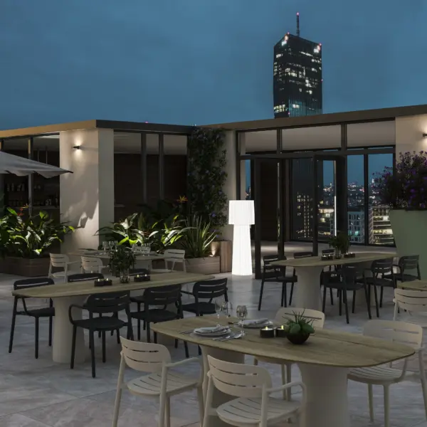 Design Stuhl Croisette  Indoor – Outdoor Serralunga