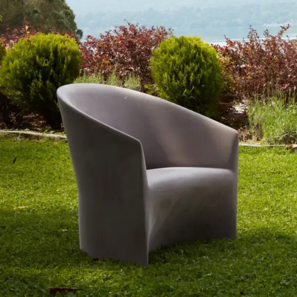 Stilvoller Stuhl Pine Beach Moleskin Indoor – Outdoor Serralunga