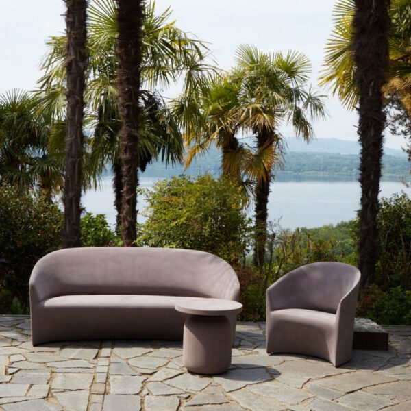 Stilvoller Stuhl Pine Beach Moleskin Indoor – Outdoor Serralunga