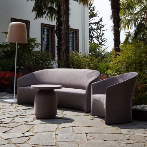 Stilvoller Stuhl Pine Beach Moleskin Indoor – Outdoor Serralunga