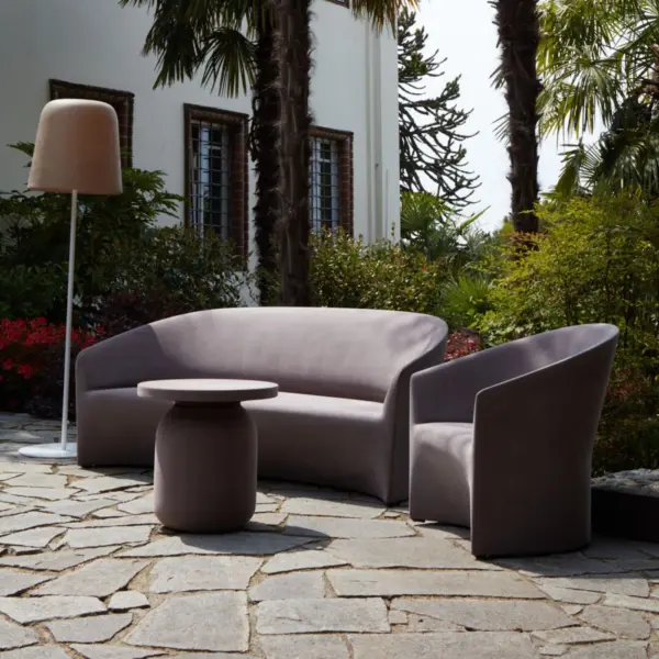 Stilvoller Stuhl Pine Beach Moleskin Indoor – Outdoor Serralunga