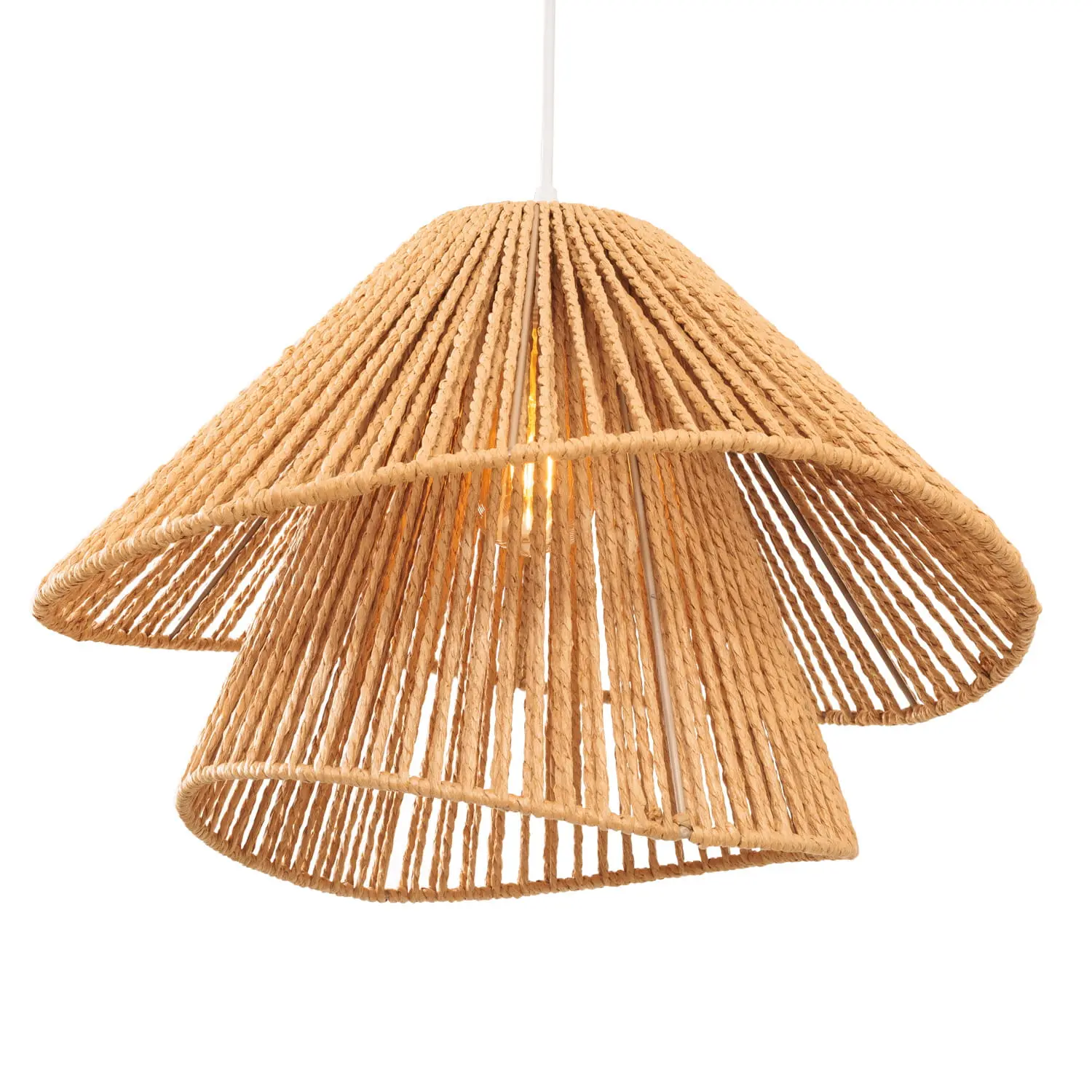 Stylische Hängeleuchte Amalfi  im Boho-Stil – Bild 1