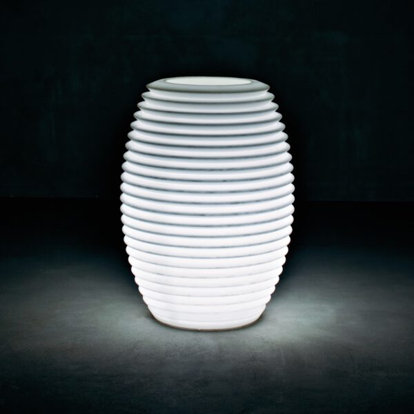 Design Beleuchteter Blumentopf Top Pot Indoor – Outdoor Serralunga