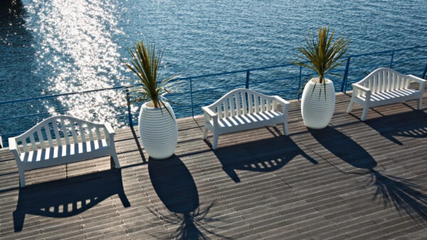 Design Beleuchteter Blumentopf Top Pot Indoor – Outdoor Serralunga