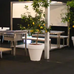 Designer-Blumentopf mit Licht Vas-Three Indoor – Outdoor Serralunga – Bild 6