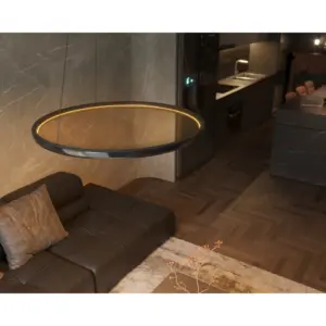 LED- Hängeleuchte QLed mit Fernbedienung – Bild 2