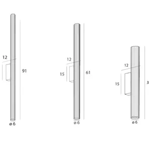 Moderne LED-Wandleuchte Fayette IP44 – Bild 9
