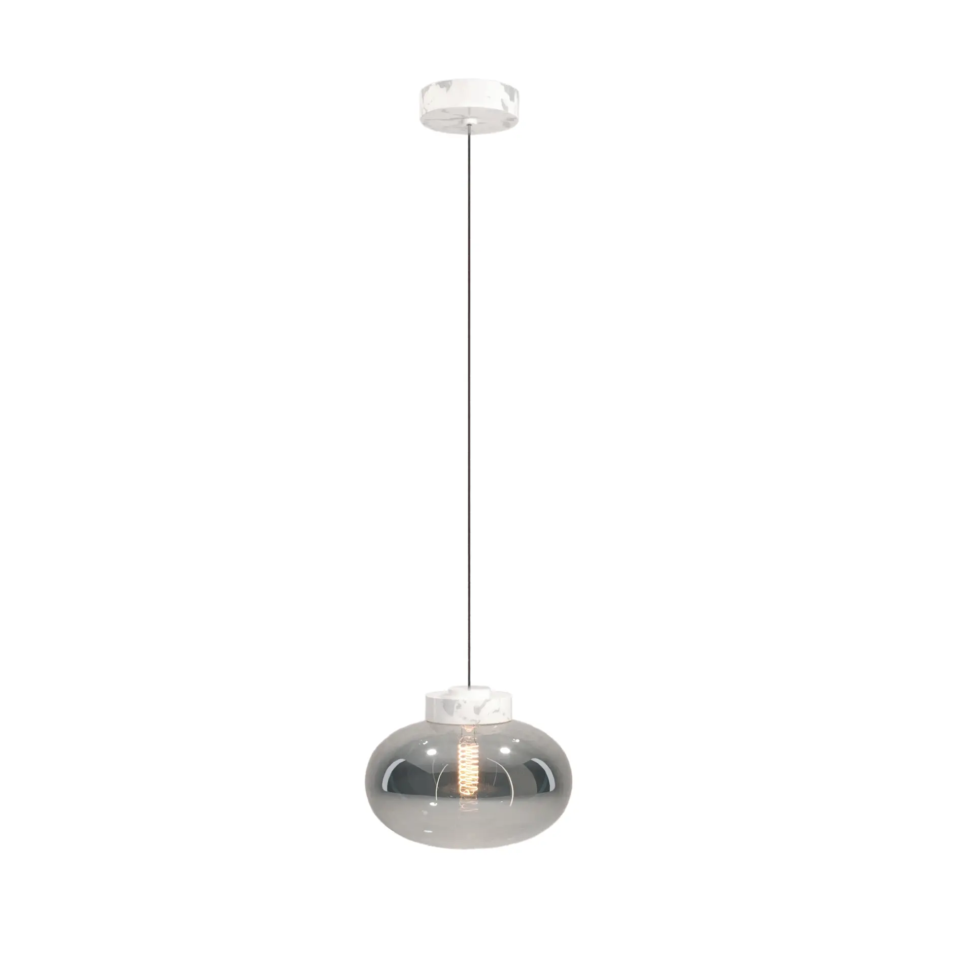 Stilvolle Hängeleuchte Moonstone – Bild 7