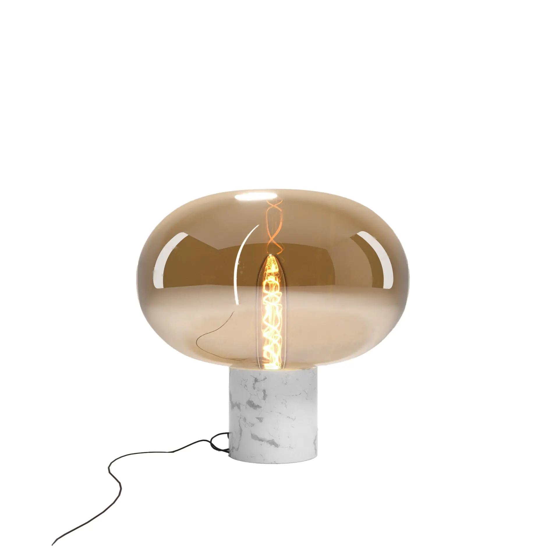 Stilvolle Tischleuchte Moonstone – Bild 3