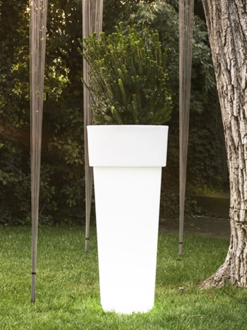 Design Beleuchteter Blumentopf Marcantonio Indoor – Outdoor Serralunga