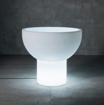 Design Beleuchteter Blumentopf Primavera Indoor – Outdoor Serralunga