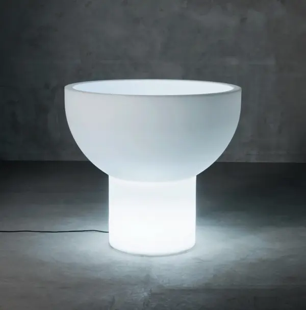Design Beleuchteter Blumentopf Primavera Indoor – Outdoor Serralunga