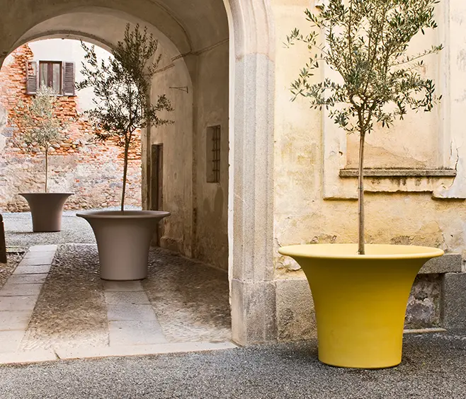 Design Blumentopf Cone Indoor – Outdoor Serralunga – Bild 3
