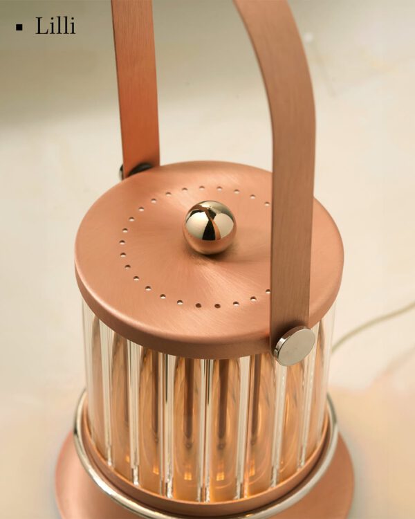 Designer  LED Akku-Tischleuchte Lilli Zava