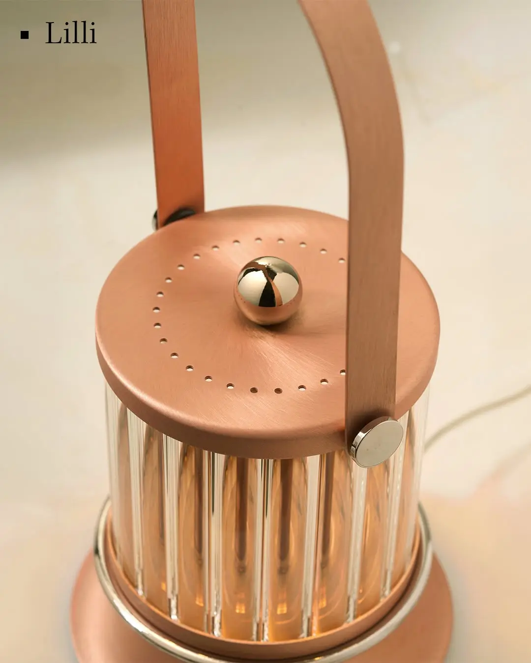 Designer  LED Akku-Tischleuchte Lilli Zava – Bild 3
