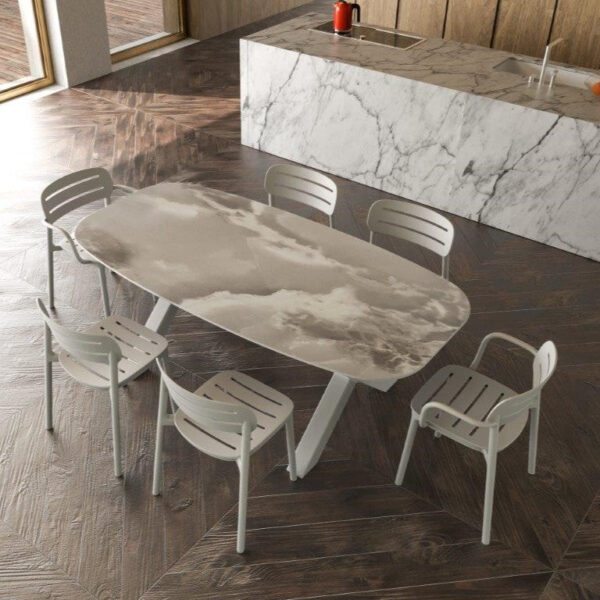 Design Tisch Banquété  Indoor – Outdoor Serralunga