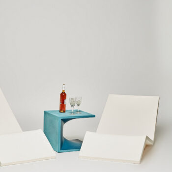 Design Beistelltisch Aqua Moleskin Indoor – Outdoor Serralunga