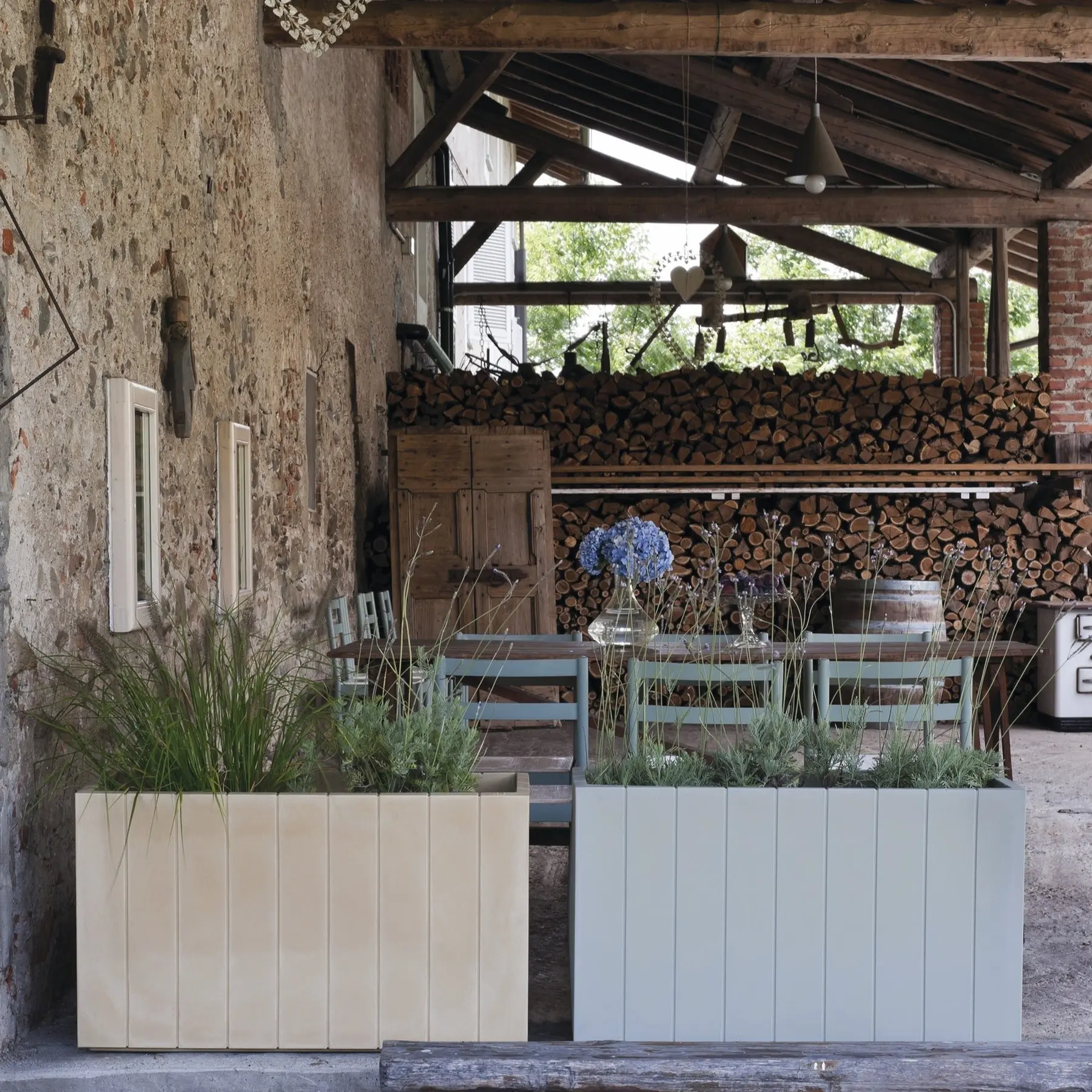 Design Blumentopf Fence Indoor – Outdoor Serralunga – Bild 5