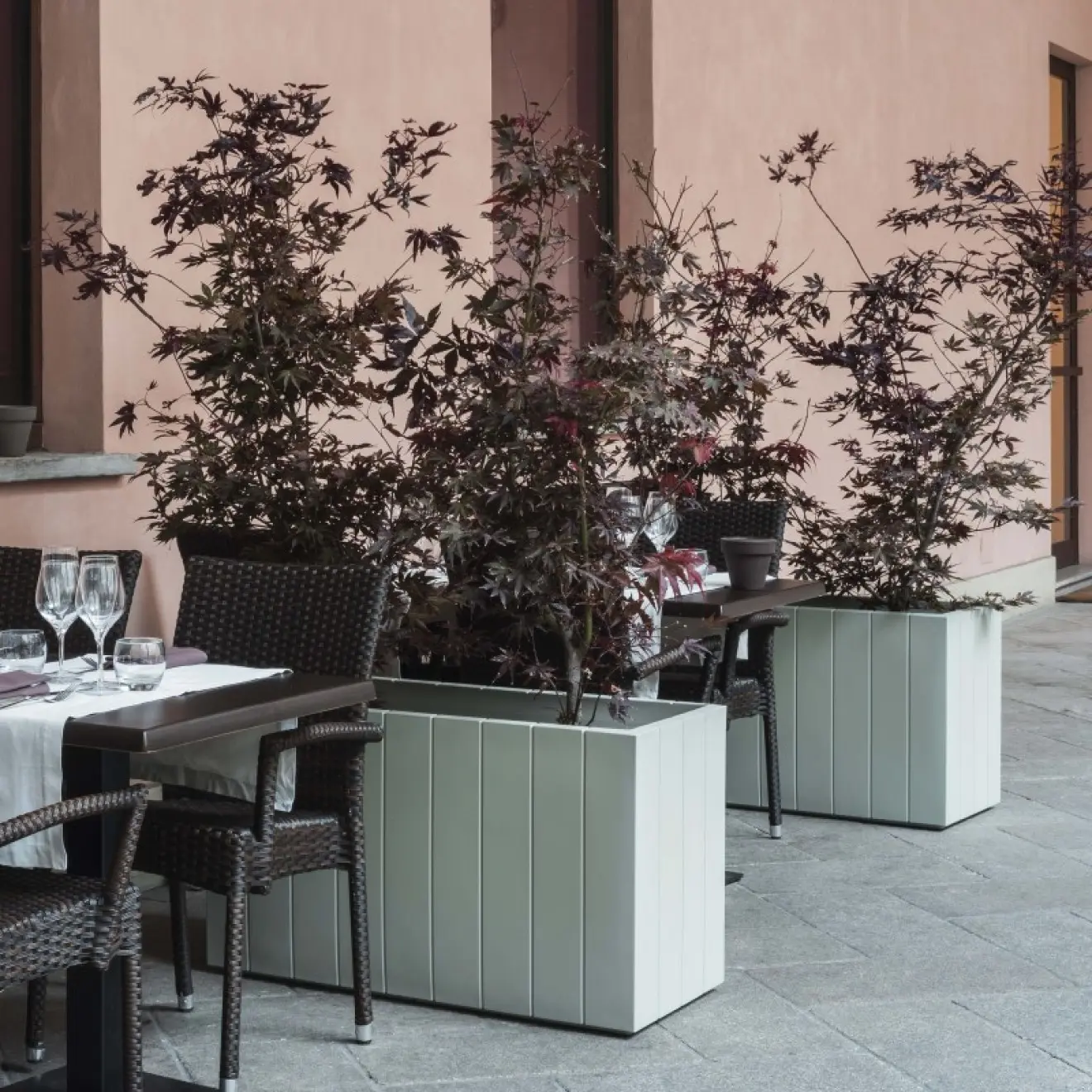Design Blumentopf Fence Indoor – Outdoor Serralunga – Bild 6