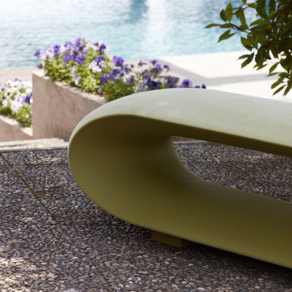 Modern Bank Loop  Moleskin Indoor – Outdoor Serralunga
