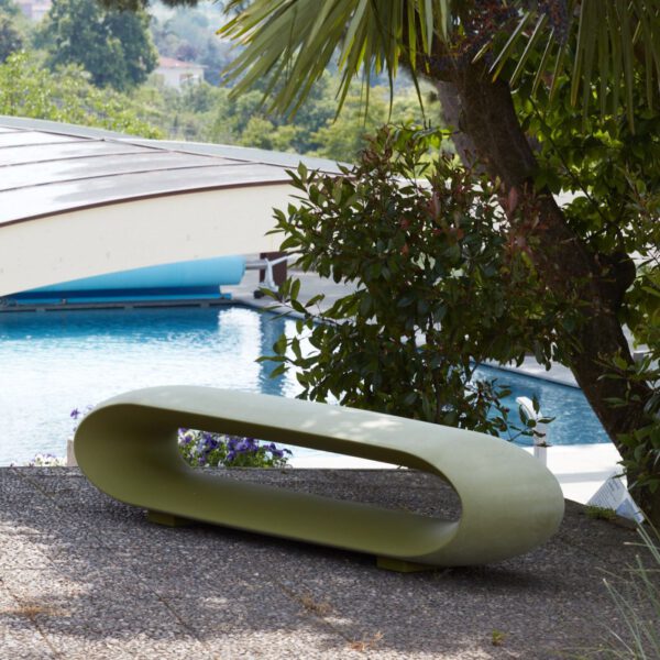 Modern Bank Loop  Moleskin Indoor – Outdoor Serralunga