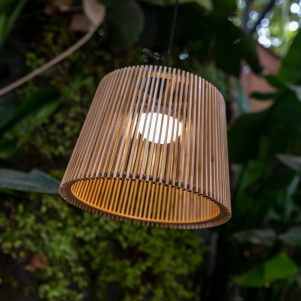 Hochwertige LED-Akku-Hängeleuchte Okinawa Newgarden