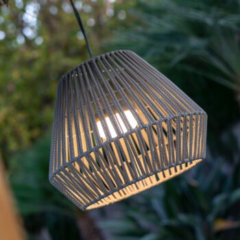 Moderne LED-Akku-Hängeleuchte Conta Newgarden