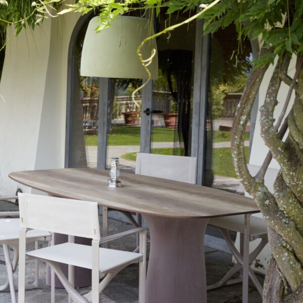 Stilvolle Hängelampe Lindos Moleskin Indoor – Outdoor Serralunga