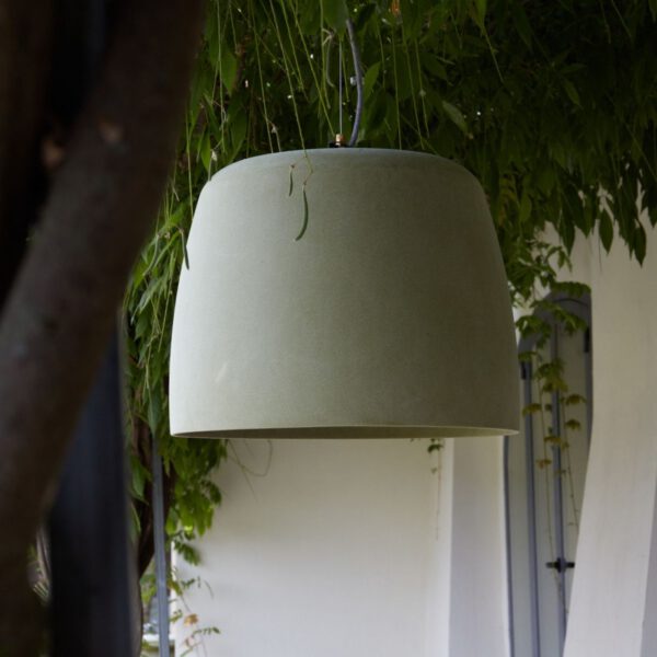 Stilvolle Hängelampe Lindos Moleskin Indoor – Outdoor Serralunga