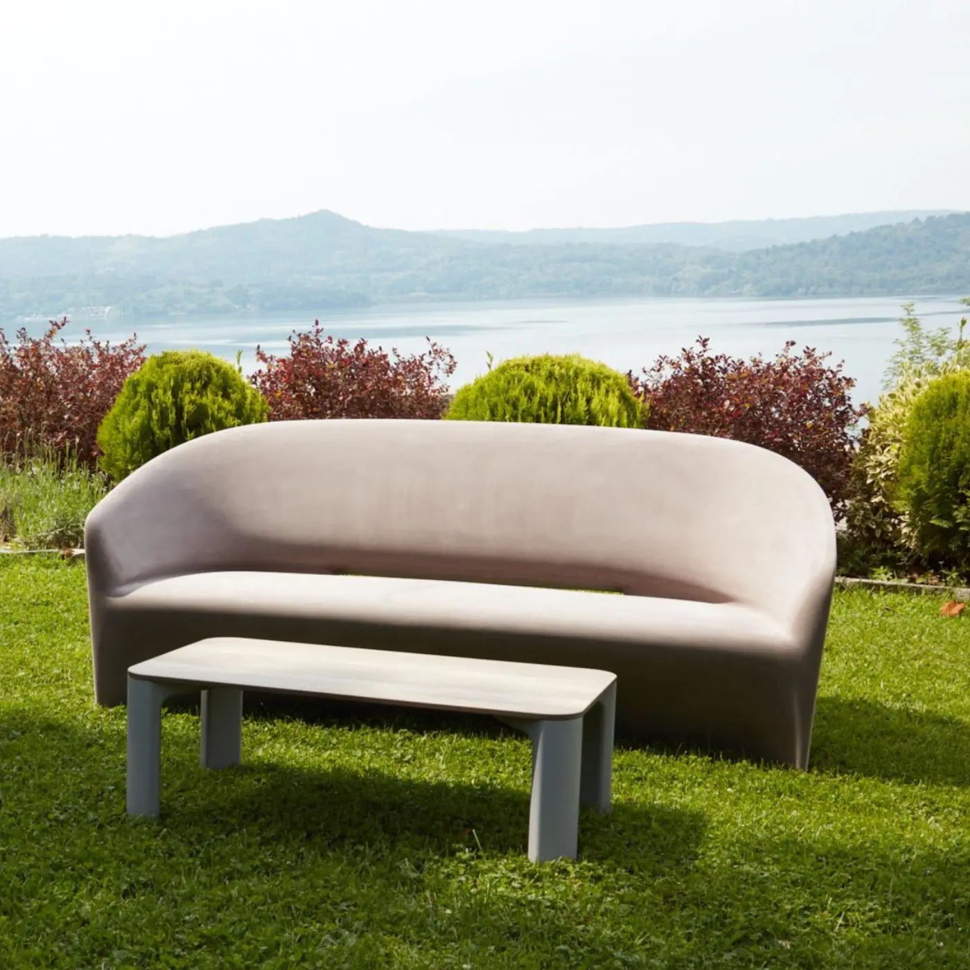 Stilvolles Sofa Pine Beach Moleskin Indoor – Outdoor Serralunga – Bild 7