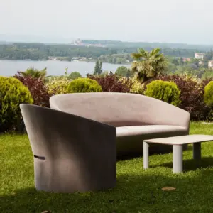 Stilvolles Sofa Pine Beach Moleskin Indoor – Outdoor Serralunga – Bild 9