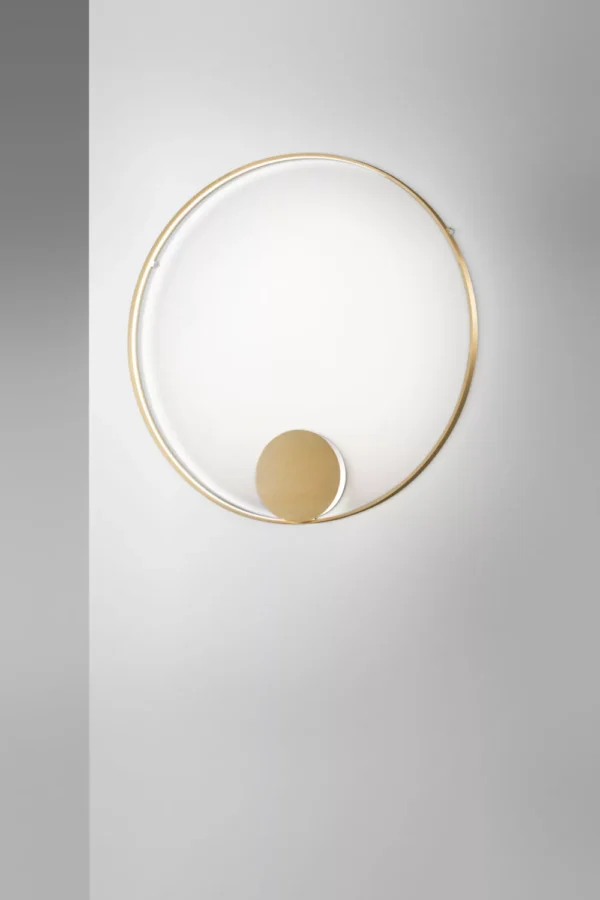 Design LED Wand-Deckenlampe Rings Zava Luce