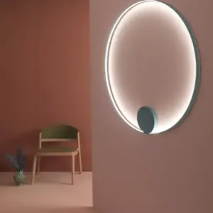 Design LED Wand-Deckenlampe Rings Zava Luce