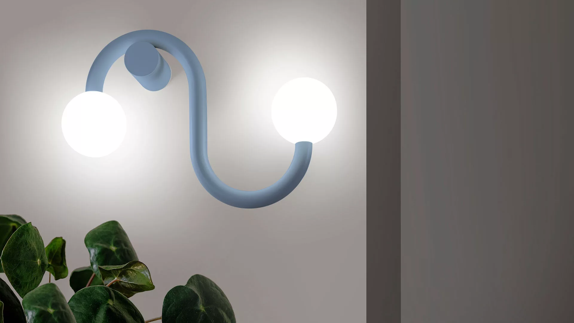 Designer Wandleuchte Linfa Zava Luce – Bild 2