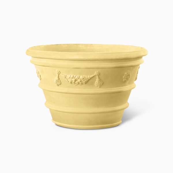 Italienischer Blumentopf Festonato Maior Indoor – Outdoor Serralunga