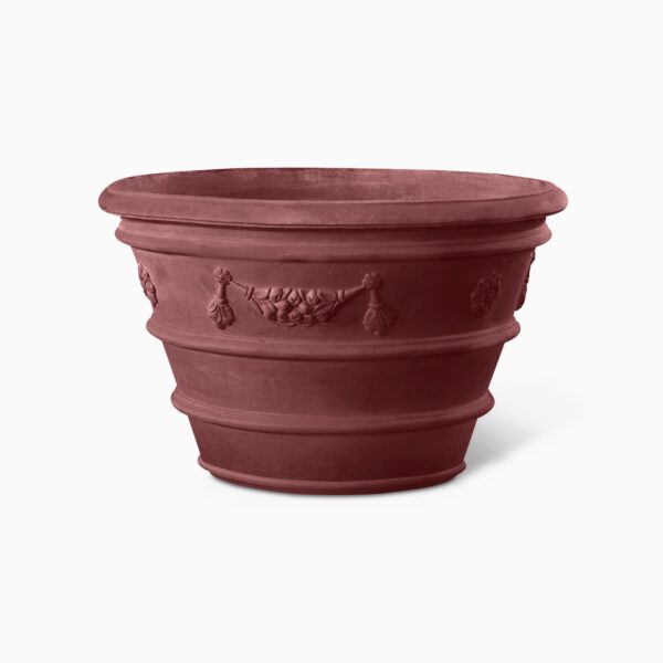 Italienischer Blumentopf Festonato Maior Indoor – Outdoor Serralunga