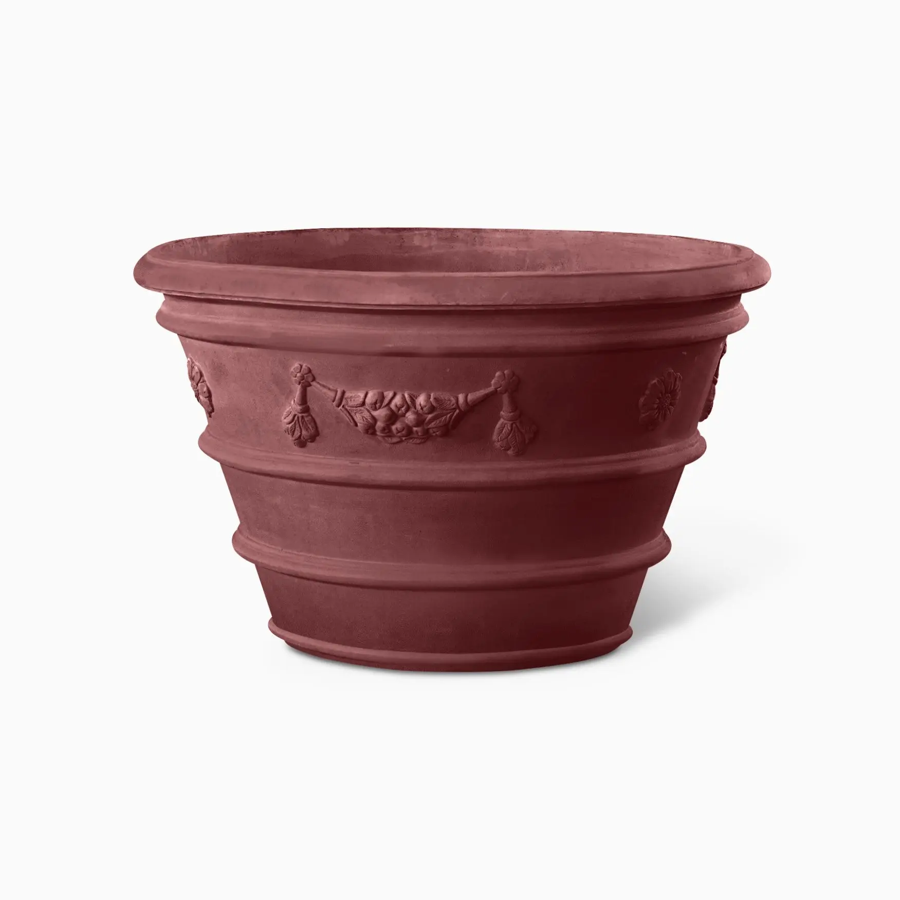 Italienischer Blumentopf Festonato Maior Indoor – Outdoor Serralunga – Bild 4