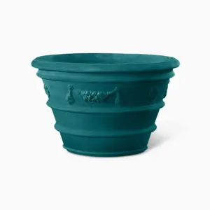 Italienischer Blumentopf Festonato Maior Indoor – Outdoor Serralunga