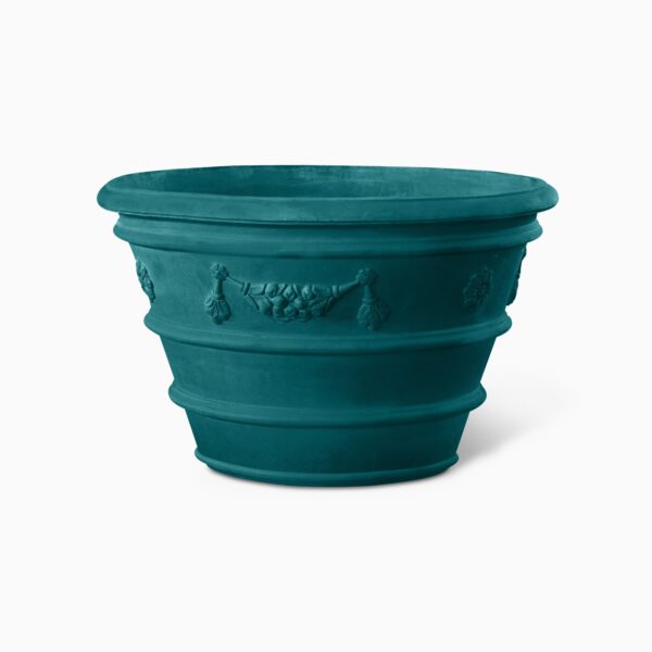 Italienischer Blumentopf Festonato Maior Indoor – Outdoor Serralunga