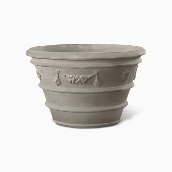 Italienischer Blumentopf Festonato Maior Indoor – Outdoor Serralunga