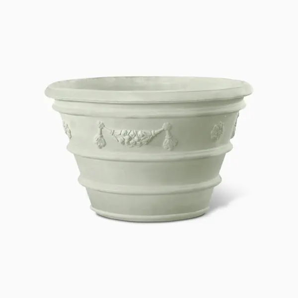 Italienischer Blumentopf Festonato Maior Indoor – Outdoor Serralunga