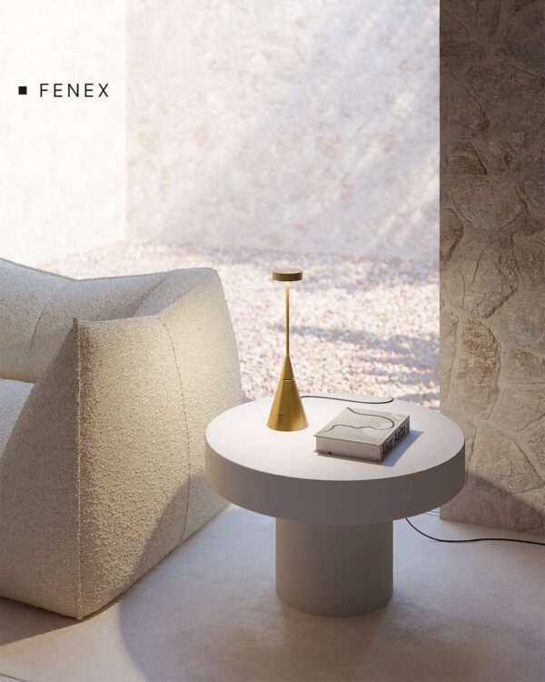 LED-Akku-Tischleuchte Fenex Zava