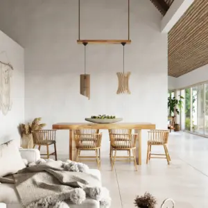 Moderne Hängeleuchte Alexia  im Boho-Stil – Bild 3
