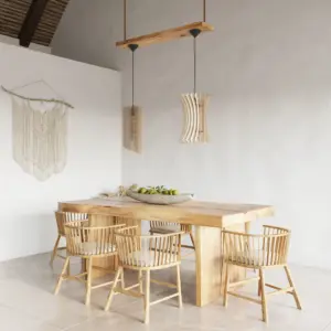 Moderne Hängeleuchte Alexia  im Boho-Stil – Bild 4