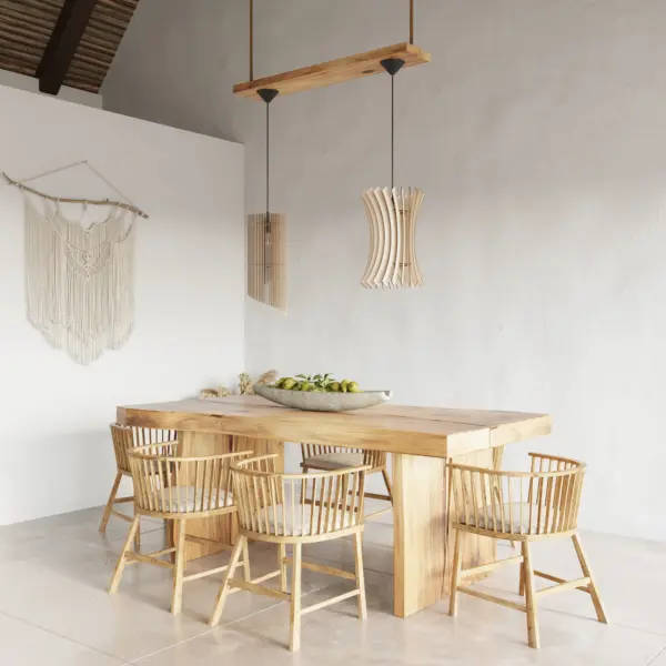Moderne Hängeleuchte Alexia  im Boho-Stil