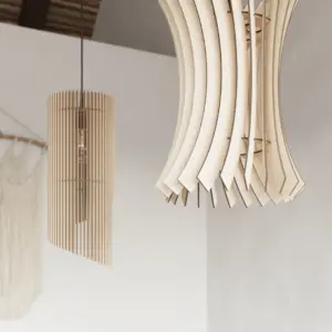 Moderne Hängeleuchte Alexia  im Boho-Stil – Bild 5