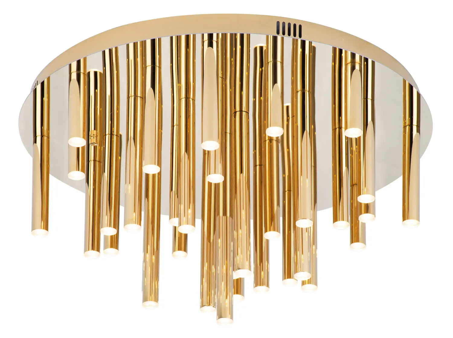 Deckenleuchte-LED ORGANIC Gold – Bild 1