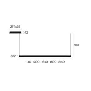 Design LED-Hängeleuchte Cosima Zava – Bild 7